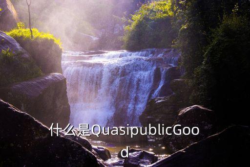 準(zhǔn)公共物品，一般來(lái)說(shuō)下列 是準(zhǔn)公共物品