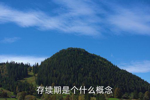 存續(xù)期，什么叫存續(xù)期看百度百科看不懂求簡單易懂的解釋