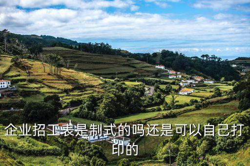 招工表，如何補(bǔ)辦招工表