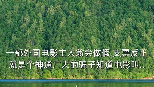假支票