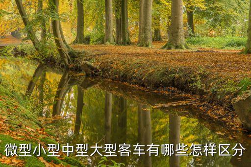 微型小型中型大型客車有哪些怎樣區(qū)分