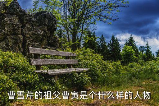 曹雪芹的祖父曹寅是個(gè)什么樣的人物