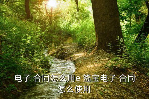 e簽寶合同如何作廢