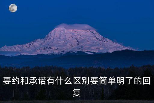 要約和承諾，什么叫要約什么叫承諾