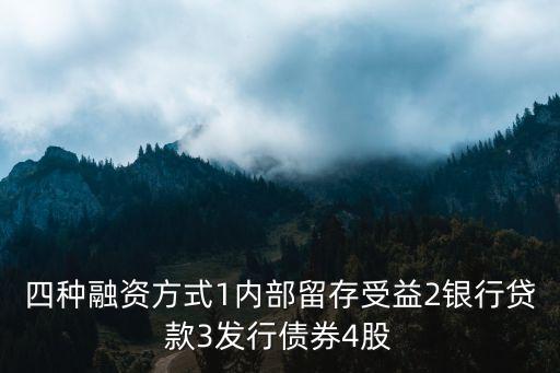 內部融資，內部融資的特點