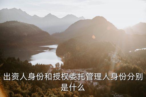 授權委托人，授權委托書的委托人是什么人