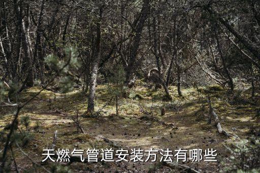 天然氣管道安裝，安裝天然氣管要做那些工作