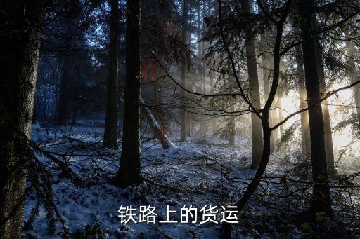 鐵路上的貨運(yùn)