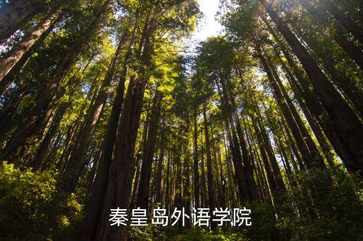 秦皇島外國語學院，秦皇島外國語學院是幾本啊