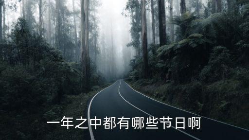 一年之中都有哪些節(jié)日啊