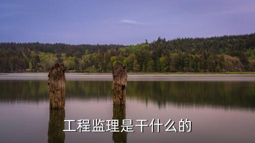建筑工程監(jiān)理，建筑監(jiān)理是干什么的呢