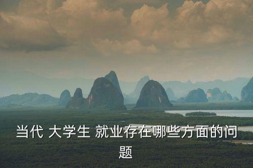 大學(xué)生即將就業(yè)面臨的問題