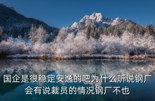 國(guó)企會(huì)裁員嗎，現(xiàn)有國(guó)有或國(guó)有控股企業(yè)裁員嗎