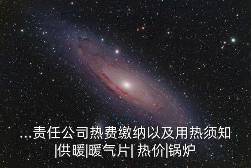 ...責(zé)任公司熱費(fèi)繳納以及用熱須知|供暖|暖氣片| 熱價(jià)|鍋爐