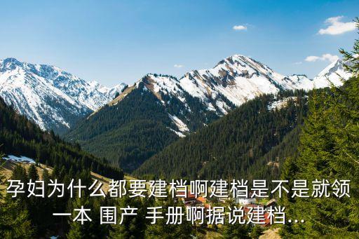 圍產(chǎn)手冊