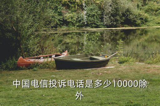 中國(guó)電信投訴電話是多少10000除外