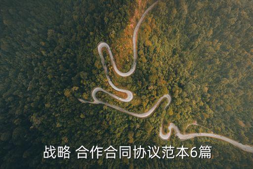 企業(yè)與企業(yè)戰(zhàn)略合作協(xié)議書(shū)模板,公司戰(zhàn)略合作協(xié)議書(shū)范本