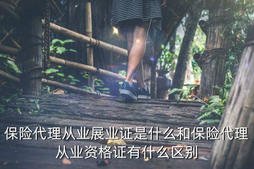 保險(xiǎn)代理從業(yè)展業(yè)證是什么和保險(xiǎn)代理從業(yè)資格證有什么區(qū)別