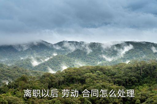 離職如何解除勞動(dòng)合同,離職解除勞動(dòng)合同公章和社保的公章一樣不
