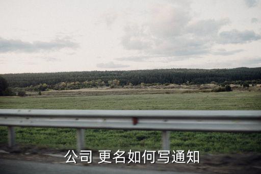 公司更名情況說(shuō)明,公司名稱(chēng)變更告知函