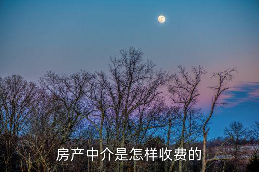 房屋中介怎么收費，房子的中介費怎么算