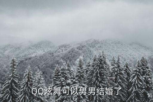 男男結(jié)婚，男男可以結(jié)婚么
