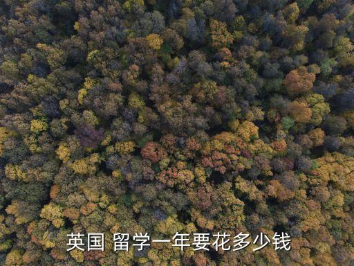  英國 留學(xué)一年要花多少錢