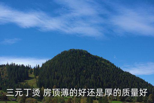 燙房頂