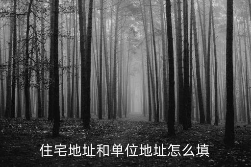 單位地址，單位名稱和單位地址有啥區(qū)別