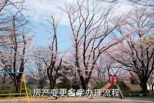 房產(chǎn)證改名