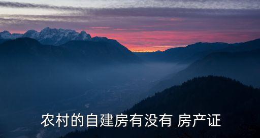 農(nóng)村房產(chǎn)證圖片,農(nóng)村自建房沒(méi)有房產(chǎn)證拆遷有賠嗎