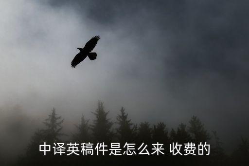 中英文翻譯收費(fèi)標(biāo)準(zhǔn)