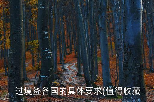 過(guò)境簽證