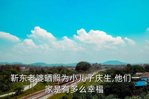  靳東老婆曬照為小兒子慶生,他們一家是有多么幸福