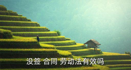 沒簽 合同 勞動(dòng)法有效嗎