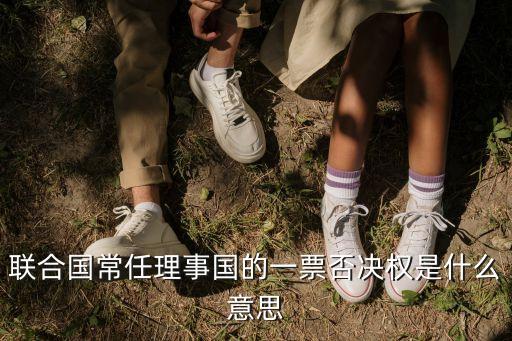 聯(lián)合國常任理事國的一票否決權(quán)是什么意思