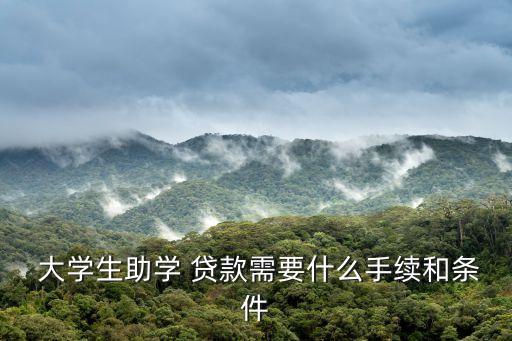 大學(xué)生貸款,在校大學(xué)生如何貸款