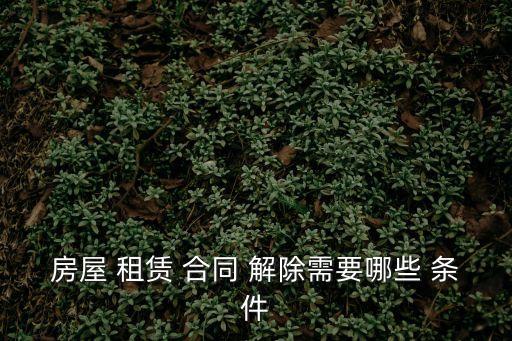 租賃方解除租賃合同的法定條件,租賃合同因?yàn)椴豢煽沽獬?租賃會(huì)退么