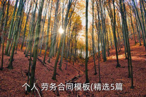 個(gè)人與個(gè)人勞務(wù)協(xié)議書 勞動(dòng)法,勞務(wù)協(xié)議書受勞動(dòng)法保護(hù)嗎