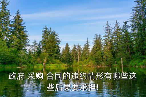采購(gòu)合同常見(jiàn)法律案例有哪些