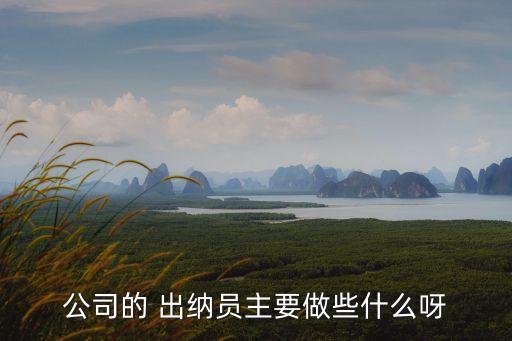出納是做什么工作,公司出納要掌握的知識有哪些