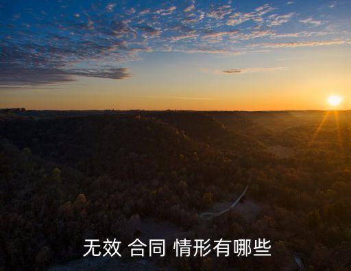 合同無效的法定情形,民法典合同無效的規(guī)定