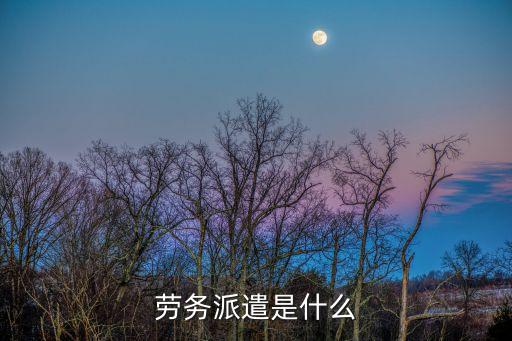 什么叫勞務(wù)派遣，勞務(wù)派遣是什么