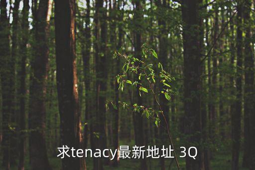 求tenacy最新地址 3Q
