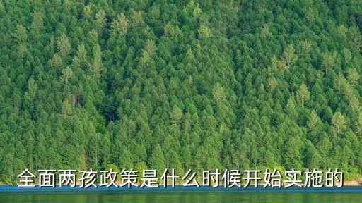 二孩政策實(shí)施時(shí)間，全面兩孩政策是從什么時(shí)候開始實(shí)行的