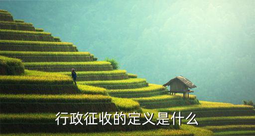 行政征收，行政征收的性質(zhì)