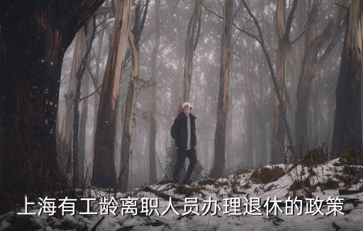 上海有工齡離職人員辦理退休的政策