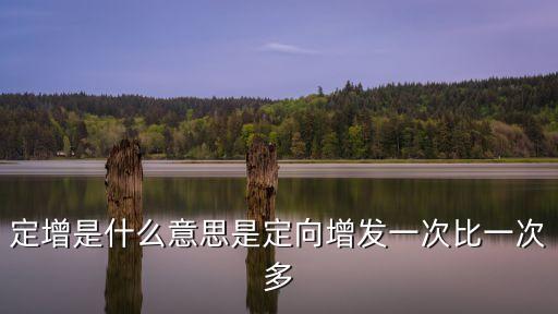 定增是什么意思，股票中的定增是什么概念