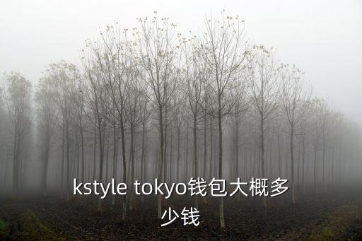 kstyle tokyo錢包大概多少錢