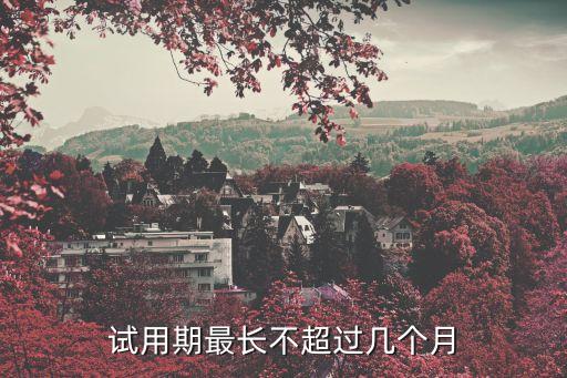 試用期最長(zhǎng)不超過(guò)幾個(gè)月，勞動(dòng)法規(guī)定試用期最長(zhǎng)幾個(gè)月